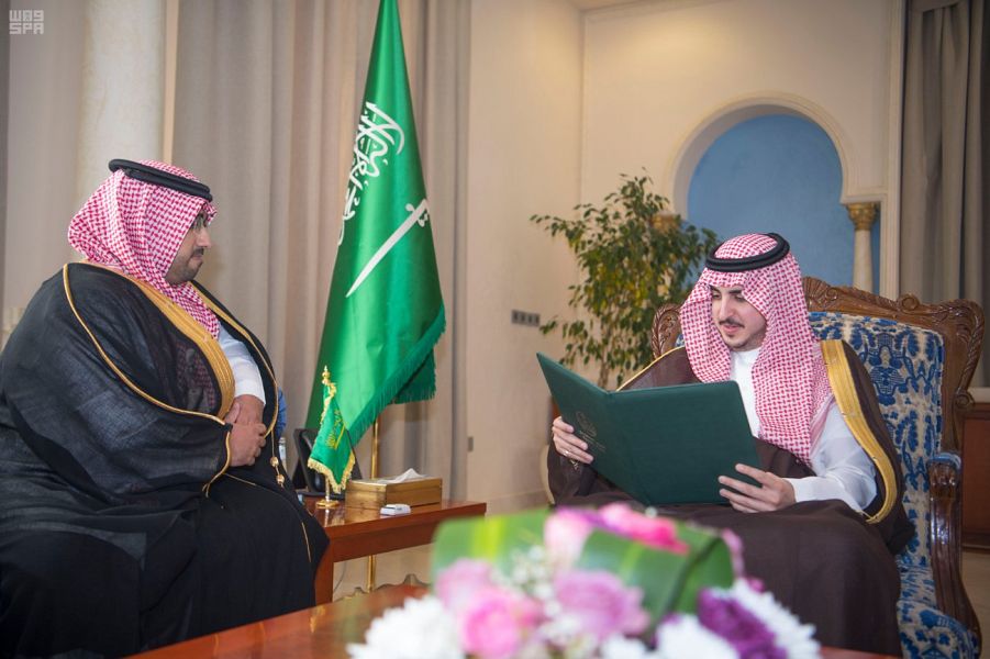 Prince of Al-Jouf receives Shaalan